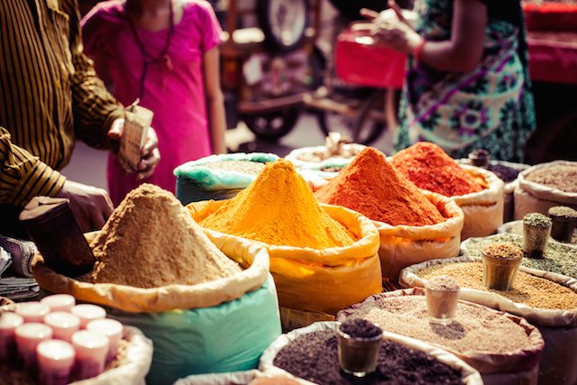 Great Escape Publishing's India Travel Writing Expedition - spices