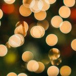 Holiday bokeh effect