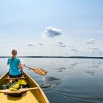 Pro photographer Danny Warren saw the potential for taking a saleable image while on a leisurely canoeing trip