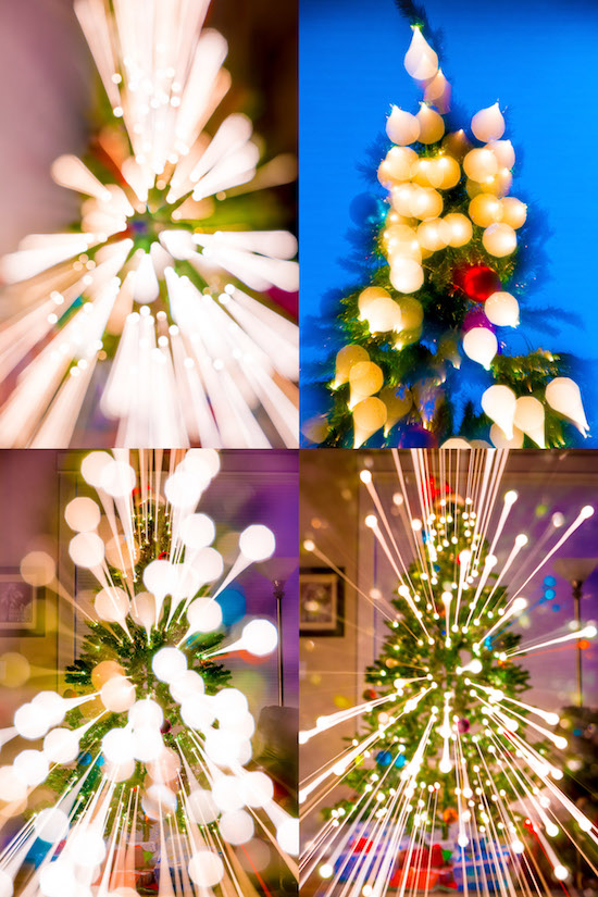 You can easily create abstract holiday images like these...