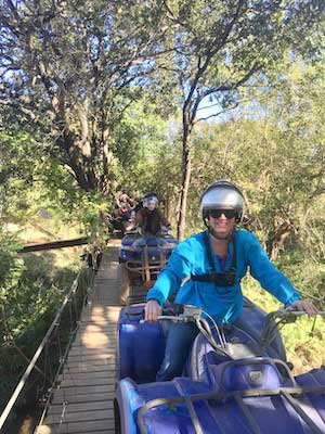 quad biking