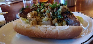 Williams_TheDramShop_SearedBratwurst_October2019