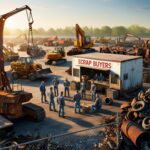 Heavy equipment scrap buyers near me offering top prices for construction machinery, excavators, and industrial equipment recycling