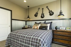 Bedroom, Village Homes model home, Arvada, Colorado